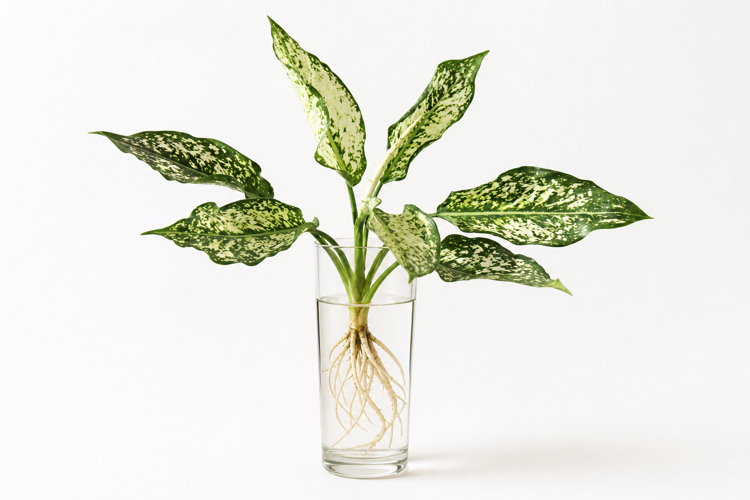 Aglaonema Snow Sapphire hydroponic plant