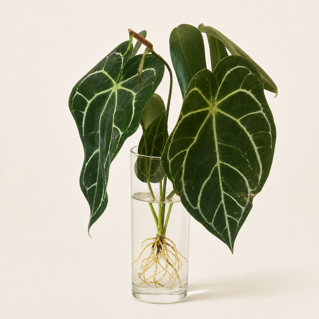 Anthurium hydroponic plant