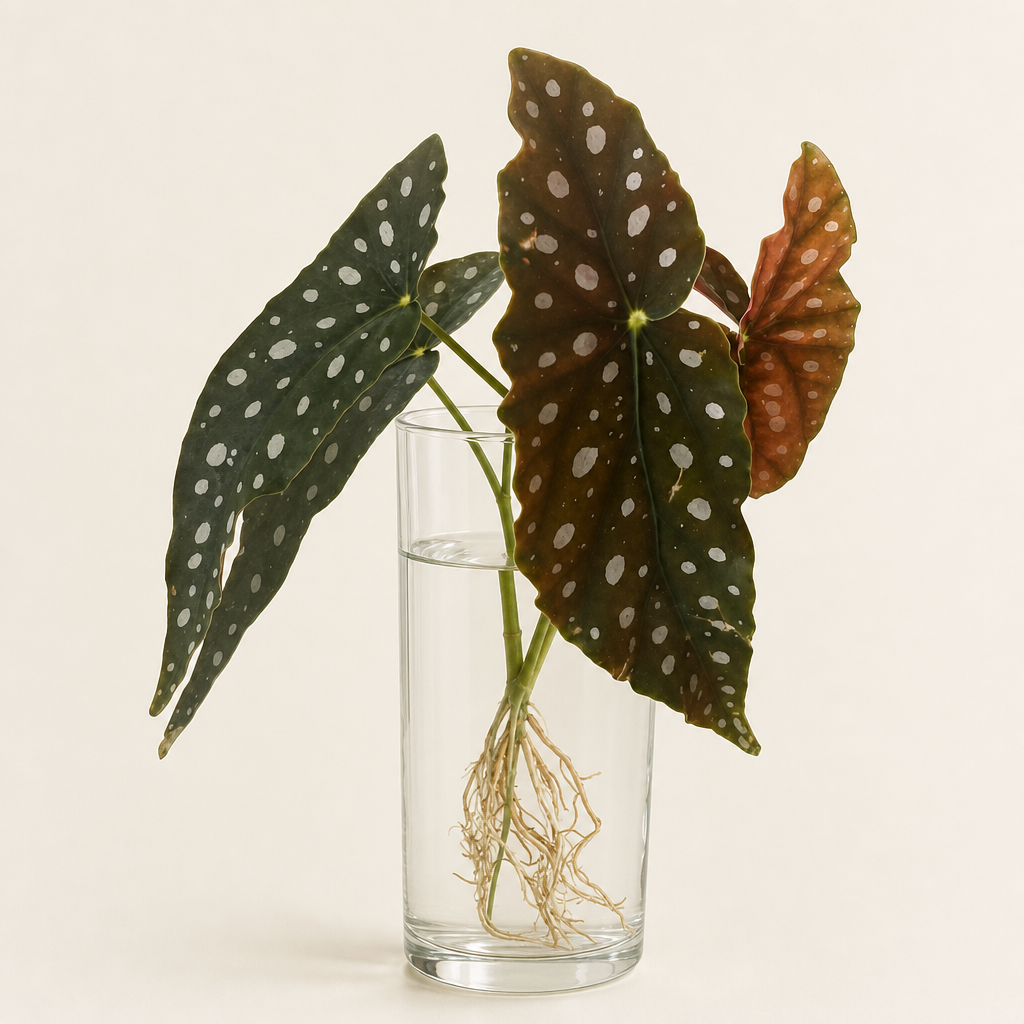 Begonia hydroponic plant