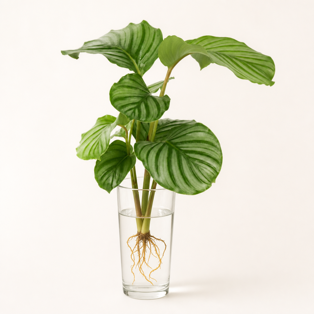 Calathea Orbifolia hydroponic plant