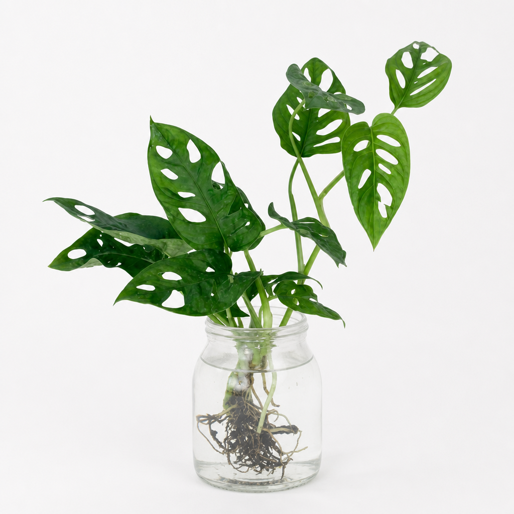 Monstera Adansonii hydroponic plant